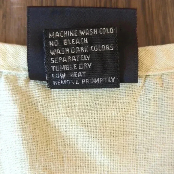 Yellow Hemp  Dress - Picture 5 of 9